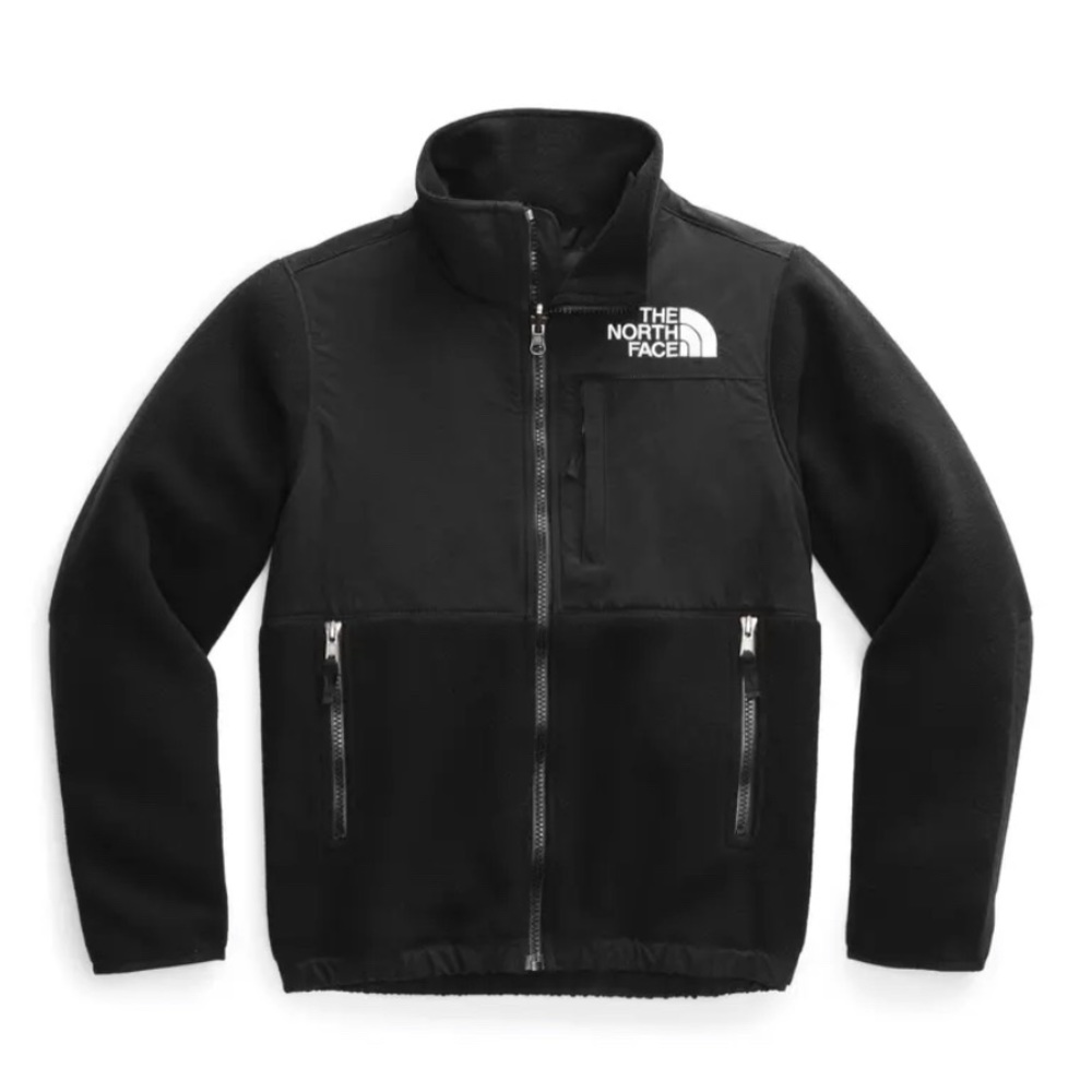 Black Youth North Face Fleece Jacket